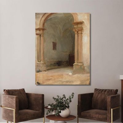 Un Arco John Singer Sargent jss12 quadro stampa su tela Un Arco John Singer Sargent jss12 quadro stampa su tela