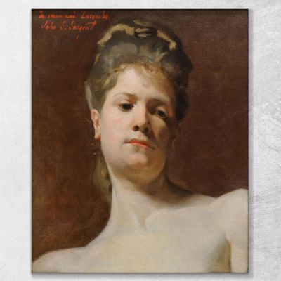 Blonde Model John Singer Sargent, jss23 canvas print