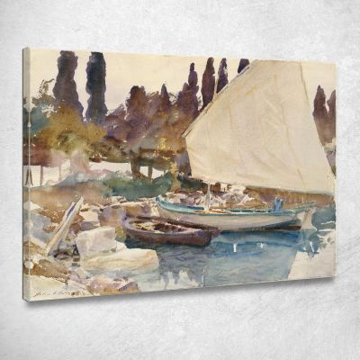 Barche 2 John Singer Sargent jss24 quadro stampa su tela