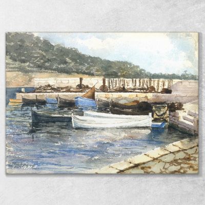 Boote John Singer Sargent, jss25 drucken auf leinwand