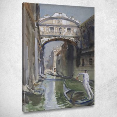 Ponte Dei Sospiri John Singer Sargent jss29 quadro stampa su tela