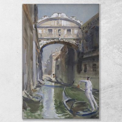 Bridge Of Sighs John Singer Sargent, jss29 canvas print