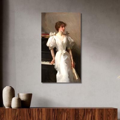 Caterina Vlasto John Singer Sargent jss40 quadro stampa su tela Caterina Vlasto John Singer Sargent jss40 quadro stampa su tela