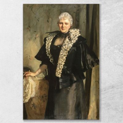 Constance Wynne-Roberts Frau Ernest Hills Von Redleaf John Singer Sargent, jss49 drucken auf leinwand