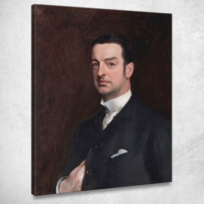 Cornelio Vanderbilt Ii John Singer Sargent jss51 quadro stampa su tela