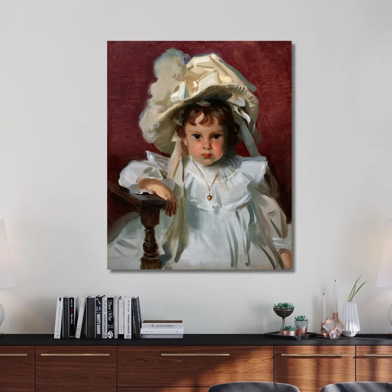 Toile Décorative John Singer Sargent – Cadre Prêt à Accrocher – Motif Porte Voûtée