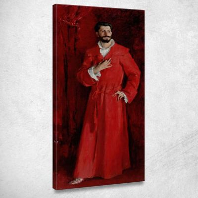 Il Dottor Pozzi A Casa John Singer Sargent jss55 quadro stampa su tela