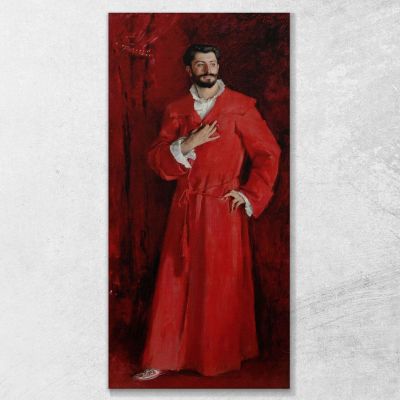 Il Dottor Pozzi A Casa John Singer Sargent, jss55 quadro stampa su tela