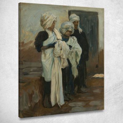 Tintori Egiziani Dell'Indaco John Singer Sargent jss58 quadro stampa su tela