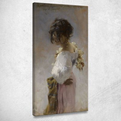 Rosina John Singer Sargent jss258 quadro stampa su tela