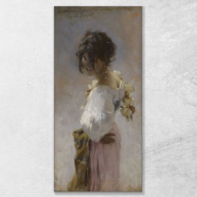 Rosina John Singer Sargent, jss258 quadro stampa su tela