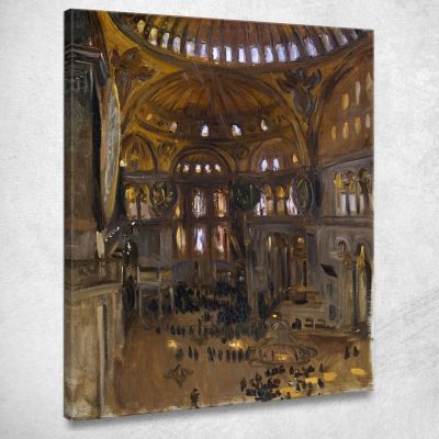 Santa Sofia John Singer Sargent jss265 quadro stampa su tela