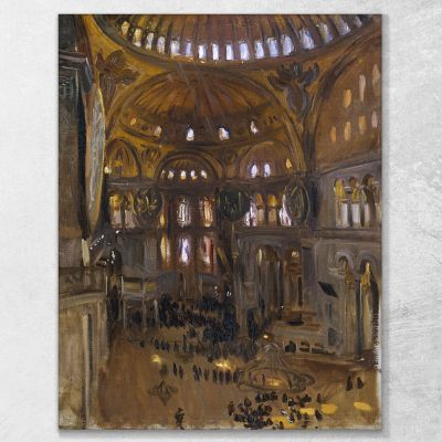 Sainte-Sophie John Singer Sargent, jss265 tableau impression sur toile