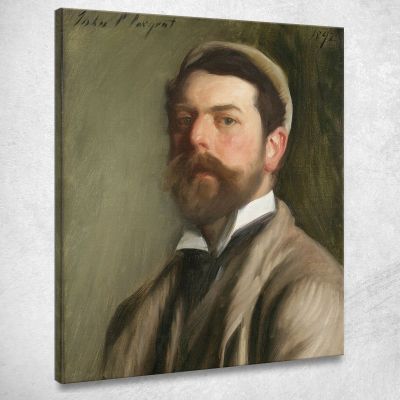 Auto Ritratto John Singer Sargent jss269 quadro stampa su tela