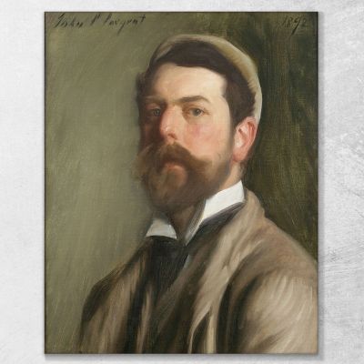 Auto Ritratto John Singer Sargent, jss269 quadro stampa su tela