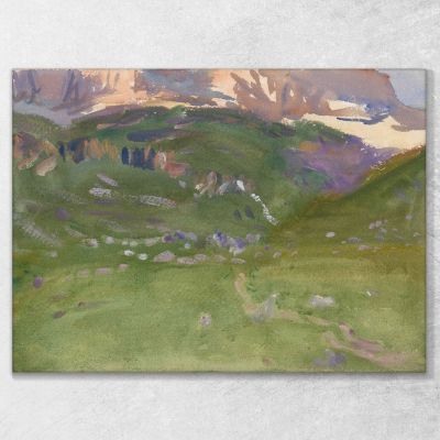 Seal Alp Dolomites John Singer Sargent, jss270 tableau impression sur toile