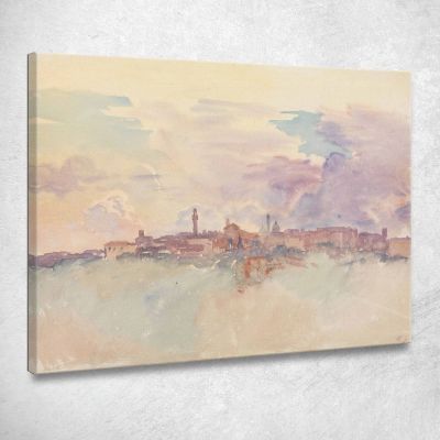 Siena John Singer Sargent jss271 quadro stampa su tela