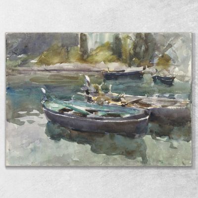 Petits Bateaux John Singer Sargent, jss279 tableau impression sur toile
