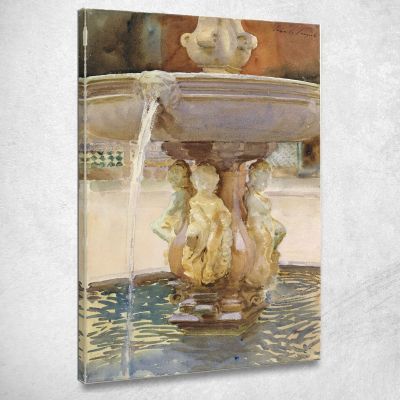 Fontana Spagnola John Singer Sargent jss283 quadro stampa su tela
