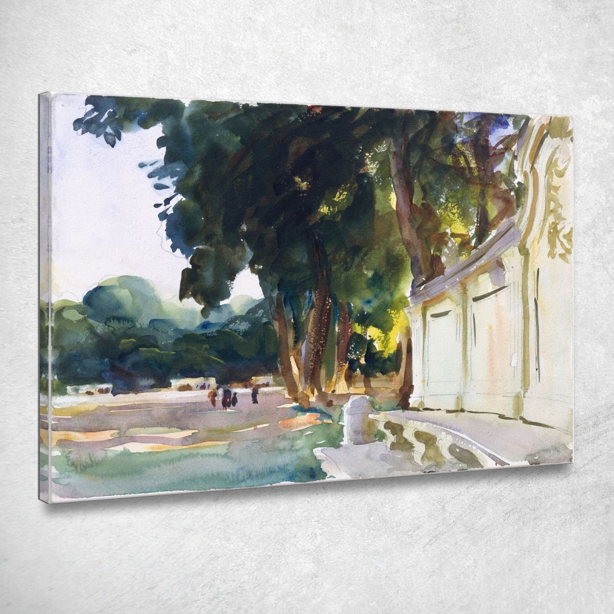 Mezzogiorno Spagnolo Aranjuez John Singer Sargent jss285 quadro stampa su tela Mezzogiorno Spagnolo Aranjuez John Singer Sargent jss285 quadro stampa su tela