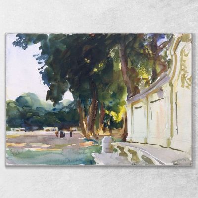 Mezzogiorno Spagnolo Aranjuez John Singer Sargent jss285 quadro stampa su tela Mezzogiorno Spagnolo Aranjuez John Singer Sargent jss285 quadro stampa su tela