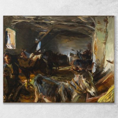 Estable En Cuenca John Singer Sargent, jss288 cuadro en lienzo