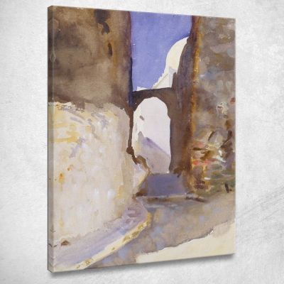 Via Tangeri John Singer Sargent jss293 quadro stampa su tela