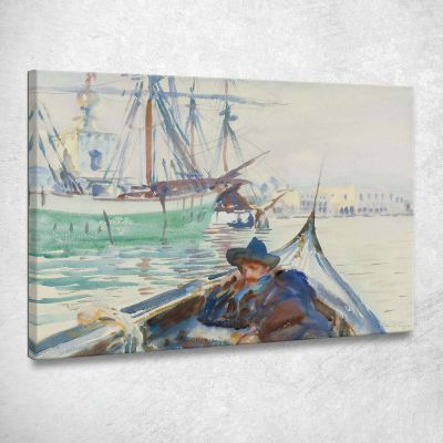 Summer On The Giudecca John Singer Sargent jss294 quadro stampa su tela