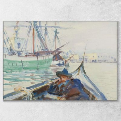 Summer On The Giudecca John Singer Sargent, jss294 canvas print