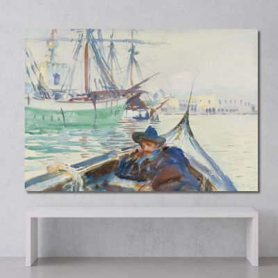 Summer On The Giudecca John Singer Sargent jss294 quadro stampa su tela Summer On The Giudecca John Singer Sargent jss294 quadro stampa su tela