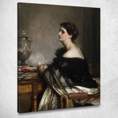 Sybil Frances Gray In Seguito Lady Eden John Singer Sargent jss298 quadro stampa su tela
