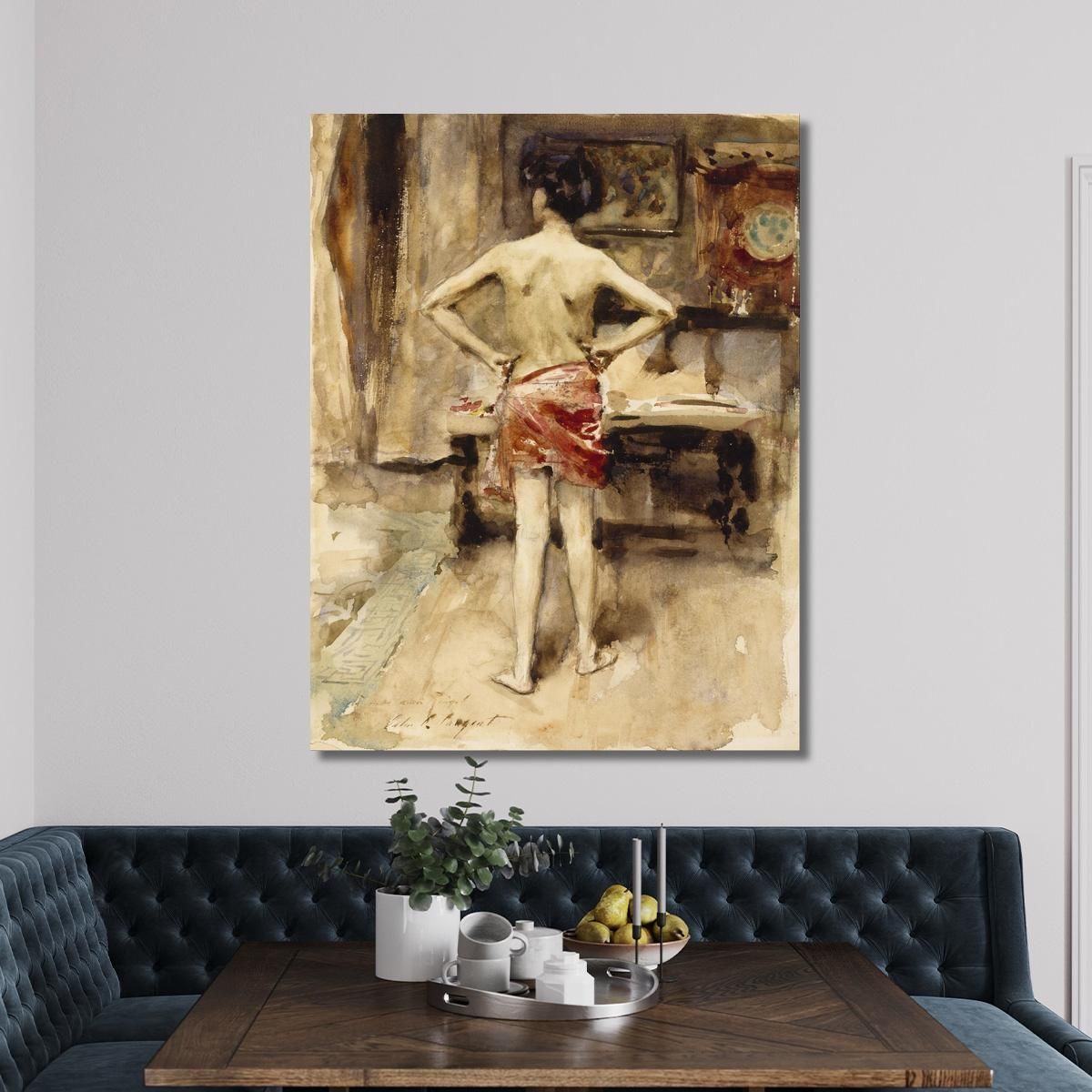Il Modello John Singer Sargent jss317 quadro stampa su tela