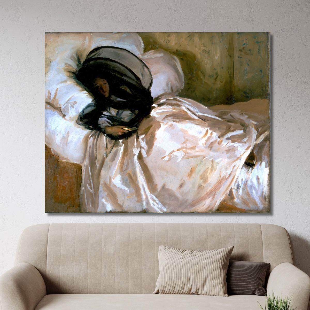 La Zanzariera John Singer Sargent jss318 quadro stampa su tela