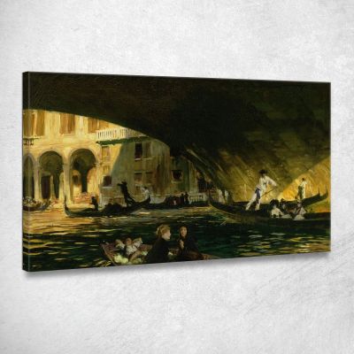 La Venezia Di Rialto John Singer Sargent jss323 quadro stampa su tela