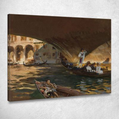Il Rialto John Singer Sargent jss324 quadro stampa su tela