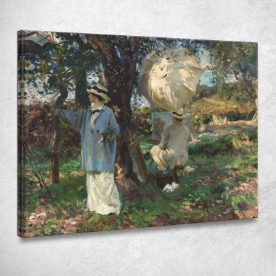 Gli Sketcher John Singer Sargent jss326 quadro stampa su tela