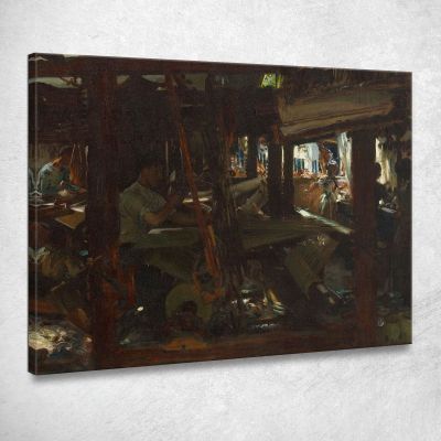 I Tessitori John Singer Sargent jss329 quadro stampa su tela