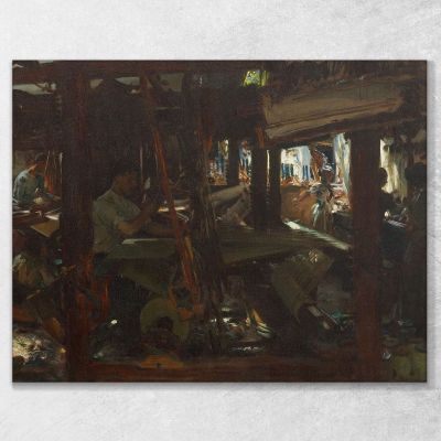Die Weber John Singer Sargent, jss329 drucken auf leinwand