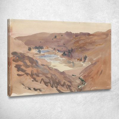 Toledo John Singer Sargent jss336 quadro stampa su tela