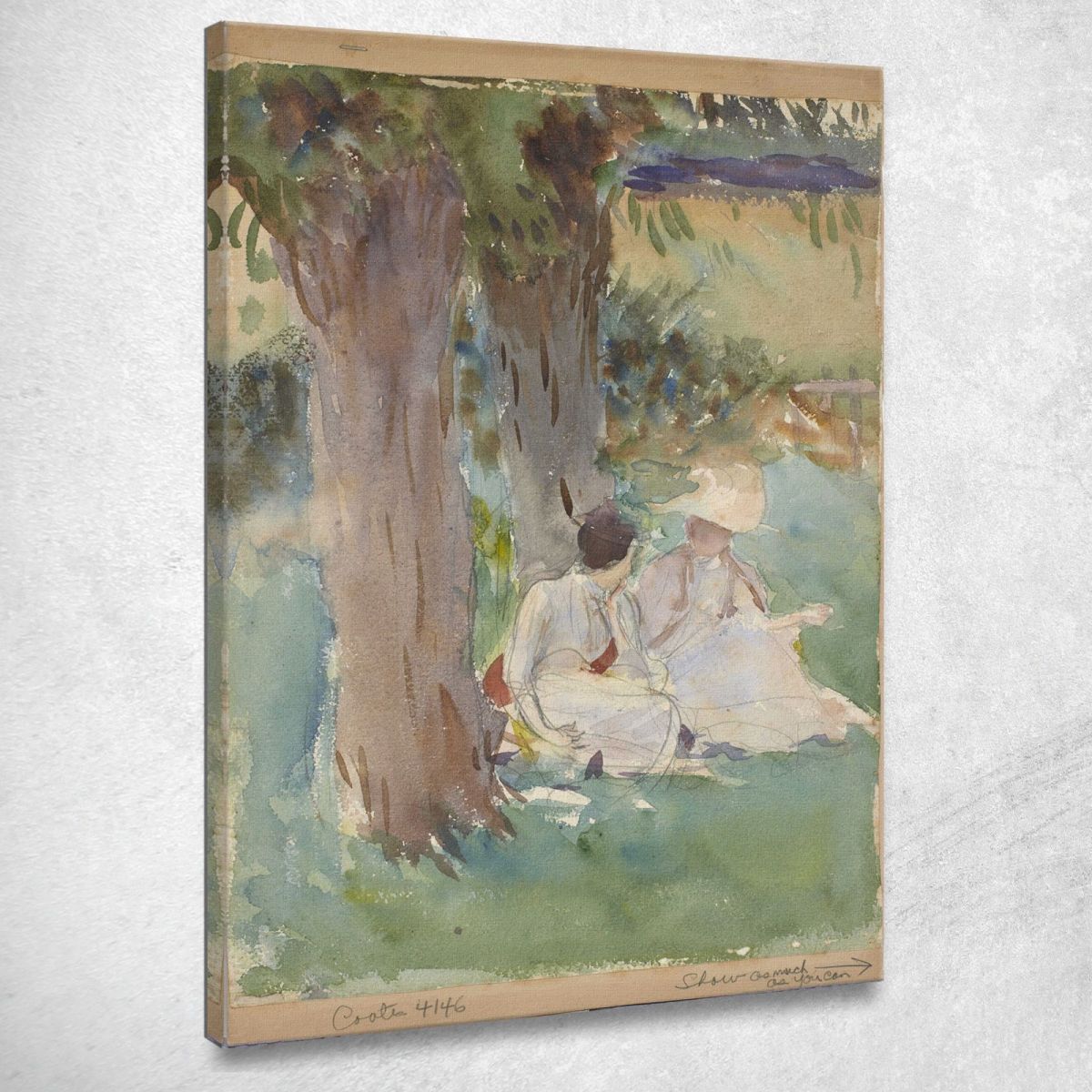 Sotto I Salici John Singer Sargent jss350 quadro stampa su tela Sotto I Salici John Singer Sargent jss350 quadro stampa su tela