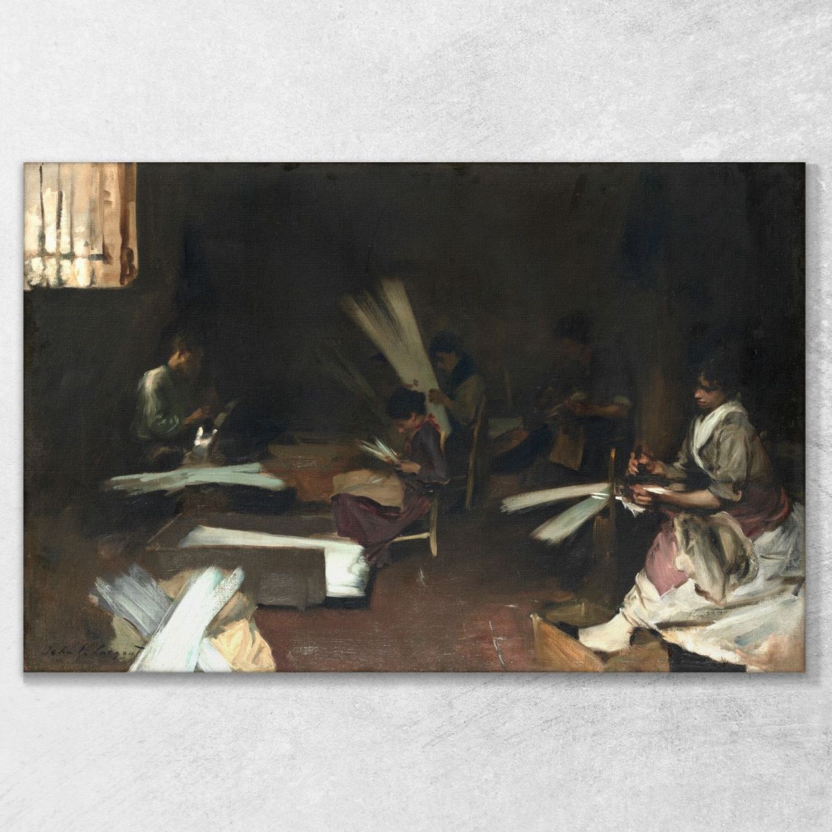 Vetrai Veneziani John Singer Sargent jss356 quadro stampa su tela