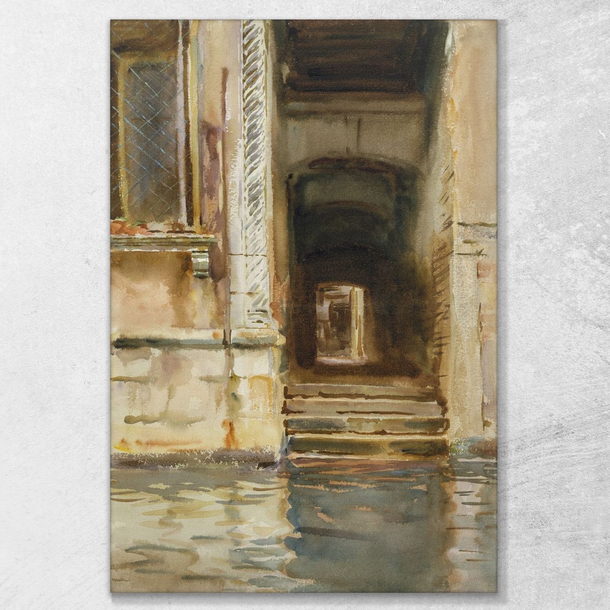 Passaggio Veneziano John Singer Sargent jss358 quadro stampa su tela