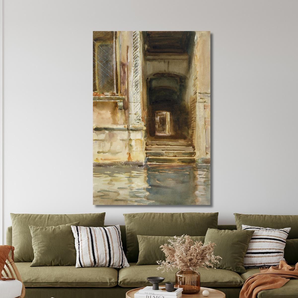 Passaggio Veneziano John Singer Sargent jss358 quadro stampa su tela
