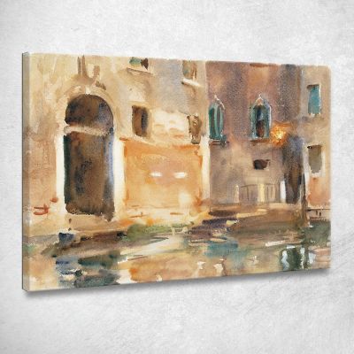 Venezia 2 John Singer Sargent jss359 quadro stampa su tela