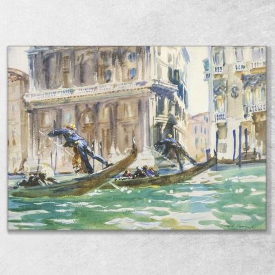 Vue De Venise John Singer Sargent, jss364 tableau impression sur toile