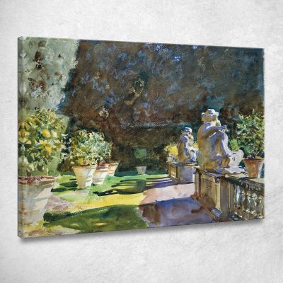 Villa Di Marlia Lucca John Singer Sargent jss366 quadro stampa su tela