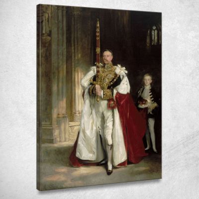 Charles Stewart Sesto Marchese Di Londonderry John Singer Sargent jss381 quadro stampa su tela