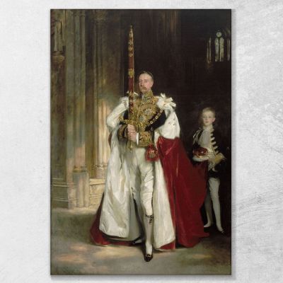 Charles Stewart Sesto Marchese Di Londonderry John Singer Sargent jss381 quadro stampa su tela