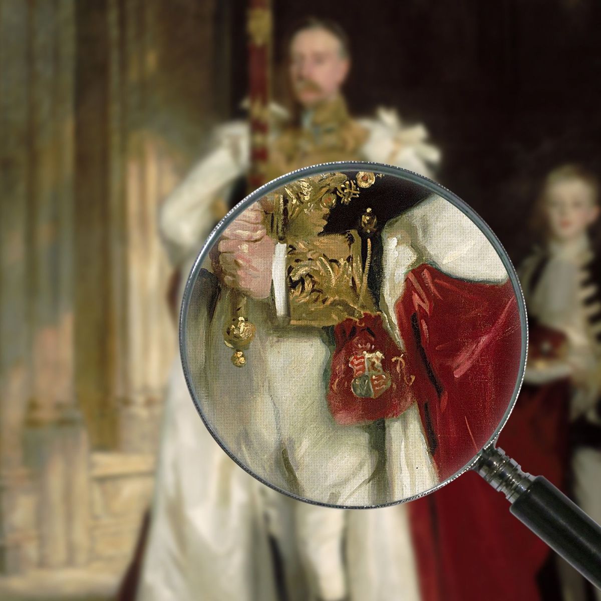 Charles Stewart Sesto Marchese Di Londonderry John Singer Sargent jss381 quadro stampa su tela