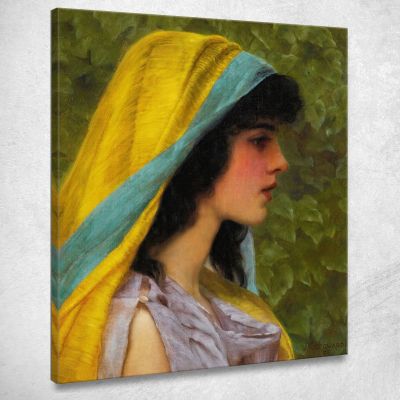 Melissa John William Godward jwg50 quadro stampa su tela